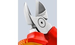 Šoninio kirpimo replės elektrikui 160mm (1000V) KNIPEX