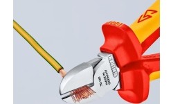 Šoninio kirpimo replės elektrikui 160mm (1000V) KNIPEX