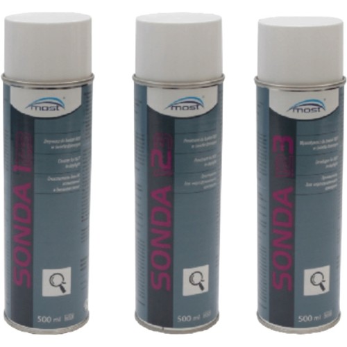 Paviršiaus defektų aptikimo priemonės MOST SONDA