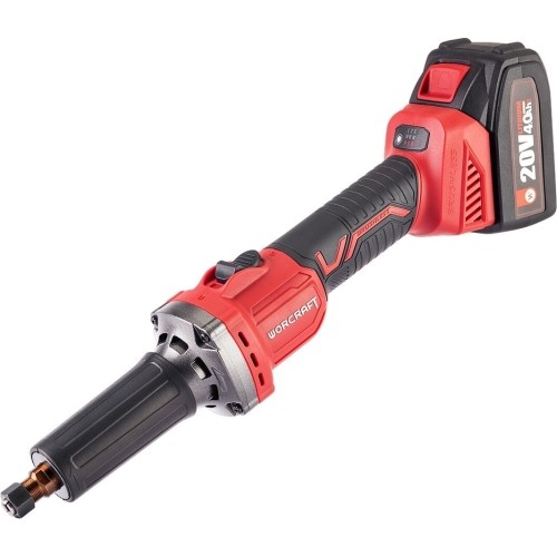 Akumuliatorinis mini tiesinis šlifuoklis 6mm 20V LI-ION