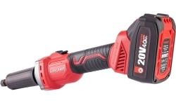 Akumuliatorinis mini tiesinis šlifuoklis 6mm 20V LI-ION