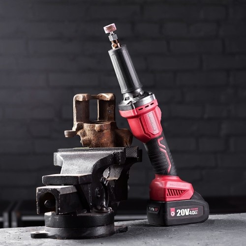 Akumuliatorinis mini tiesinis šlifuoklis 6mm 20V LI-ION