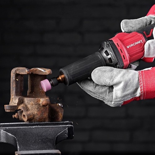 Akumuliatorinis mini tiesinis šlifuoklis 6mm 20V LI-ION