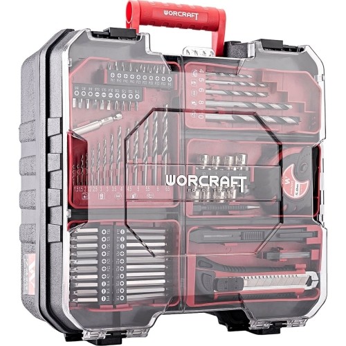 Li-ion Cordless Driver / Drill 20V with accesory kit 74pcs, 2x2.0Ah