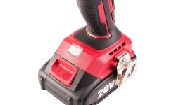 Li-ion Cordless Driver / Drill 20V with accesory kit 74pcs, 2x2.0Ah