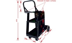 MIG welding cart