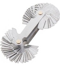 Screw pitch gauges metric 0.25-6.00mm + whitworth 4-62 BSW