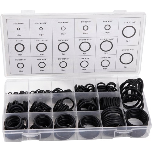 Rubber grommets set 222 pcs