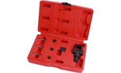 Chain breaker and riveting tool set