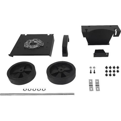 Wheels and cylinder shelf for MIG 200 SMART