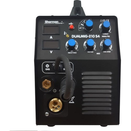 Inverter welder Sherman DUALMIG 210 S4