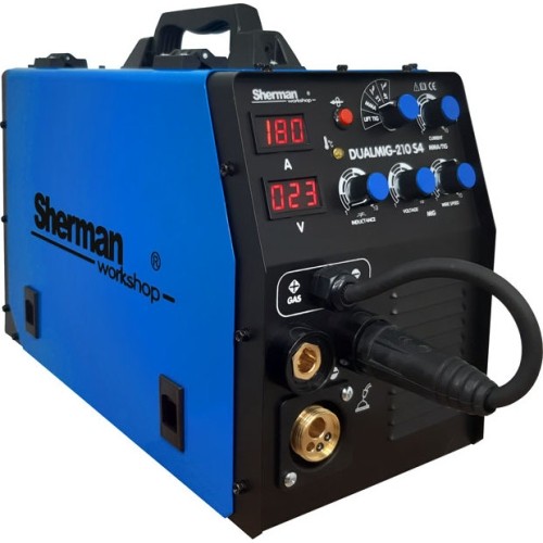 Inverter welder Sherman DUALMIG 210 S4