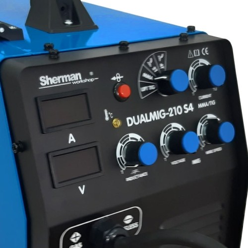 Inverterinis suvirinimo aparatas Sherman DUALMIG 210 S4