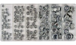 Self locking nuts set M5-M12 146pcs