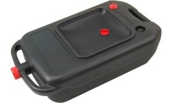 Skysčių surinkimo bakas 10l su kamščiais