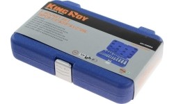 Galvučių rinkinys 1/4 + 3/8 + 1/2 E 28vnt.