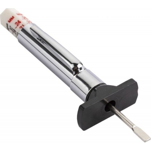 Tire tread depth gauge