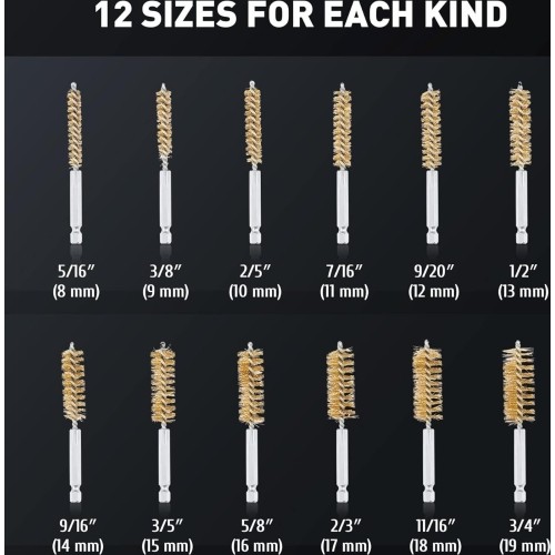 Šveitimo šepetėlių rinkinys 38vnt.