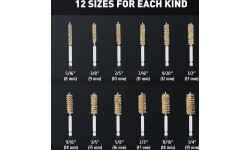 Šveitimo šepetėlių rinkinys 38vnt.