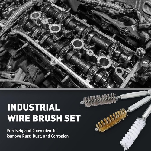 Šveitimo šepetėlių rinkinys 38vnt.