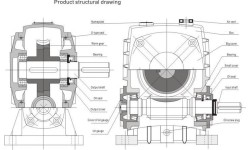 Stendas varikliui 907kg (2000LBS) su reduktoriumi