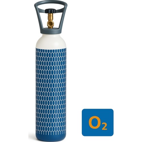 Dujų balionas (EURO) (deguonis TLEN) (užpildytas) - 5 l