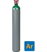 Gas cylinder (EURO PH 300 BAR) (argon Ar) (filled) - 50