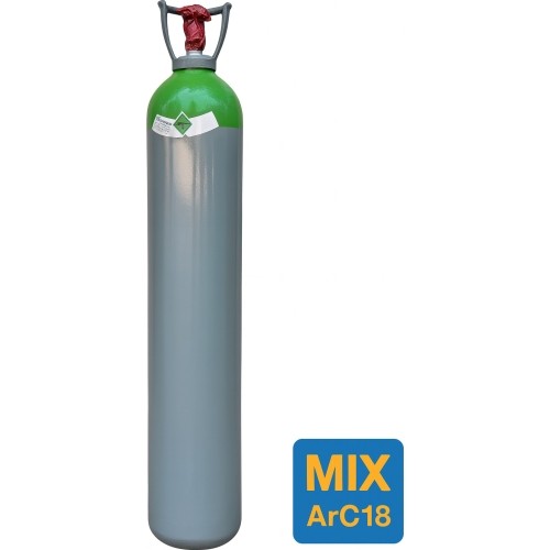 Gas cylinder (EURO PH 300 BAR) (MIX ArC18) (filled with Gaschema gas) - 20