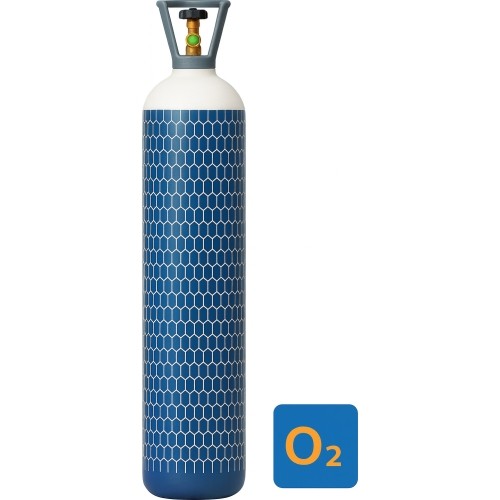Gas cylinder (EURO) (oxygen TLEN) (filled)  - 50