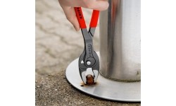 Santechinės replės 250mm (dvigubo griebimo) KNIPEX (su fiksavimu)