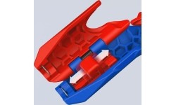 Laidų nuvalymo įrankis FV kabeliams KNIPEX ErgoStrip