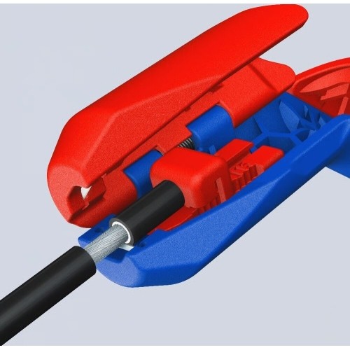 Laidų nuvalymo įrankis FV kabeliams KNIPEX ErgoStrip