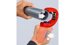 Vamzdžių pjoviklis plonam plastikui 32-50mm KNIPEX DP50