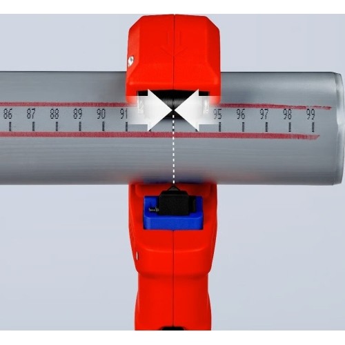 Vamzdžių pjoviklis plonam plastikui 32-50mm KNIPEX DP50