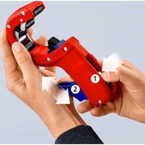 Vamzdžių pjoviklis plonam plastikui 32-50mm KNIPEX DP50