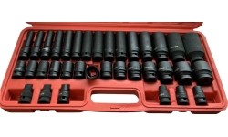 1/2" Dr. Impact socket set 35pcs (8-32mm)