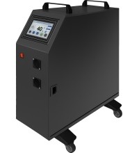 Double wire loader for laser welding machine