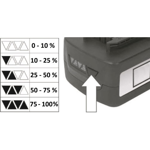 Akumuliatorius akum.įrankiams WORCRAFT 20V 2.0Ah LI-ION