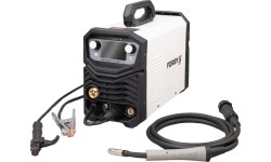 SUPER OFFER! Semi-automatic KIT FORBY® MIG 200PT LCD pulse (200A - 60%) (sinergetic) + CO2 cylinder 8l with accessories
