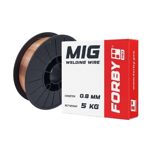 Pusautomačio KOMPLEKTAS FORBY® MIG 200PT LCD pulse (200A - 60%) (sinergetinis) + CO2 balionas 8l su priedais