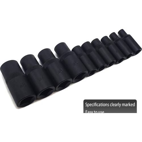 Tap adapters set 1/4", 3/8" (10pcs)