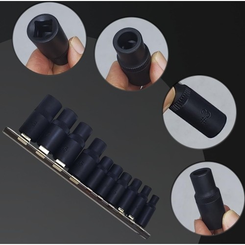 Tap adapters set 1/4", 3/8" (10pcs)