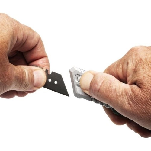 Trapecinis peilis su keičiama geležte užsilenkiantis 19mm