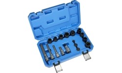 Brake caliper socket and bit socket set 17pcs
