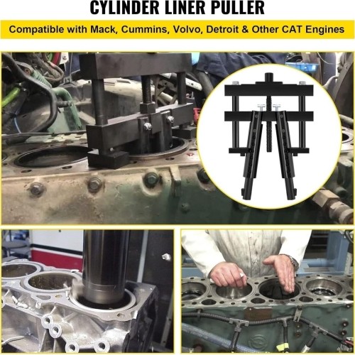 Universalus cilindro indėklo nuėmiklis 2 griebtuvų