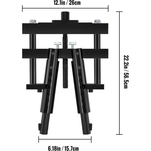Universalus cilindro indėklo nuėmiklis 2 griebtuvų