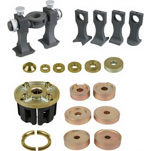 Guolių nuėmimo/uždėjimo rinkinys su hidrauliniu cilindru ir jungtimis 46vnt.