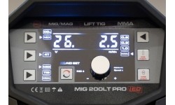 Semi-automatic welding machine FORBY® MIG 200LT PRO (200A - 60%) (synergic)