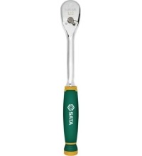 1/4" Dr. Quick-release ratchet (oval head, ergon. handle), 60 teeth 120P