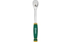 Terkšlė reversinė 1/4" 60TH 120P (ovalo formos galvutė, ergononimė rankena)